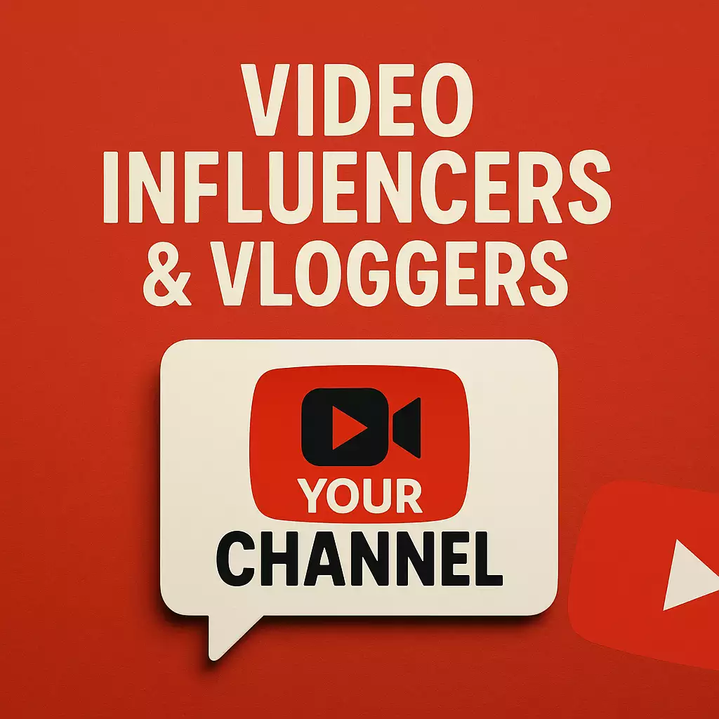 Content Creators & Vloggers Icon